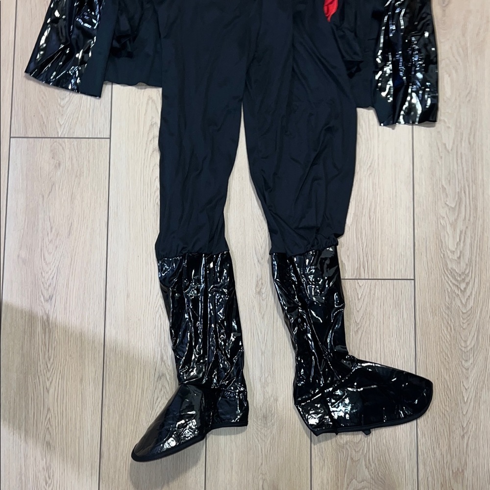 EUC - Rubie's El Bandido Deluxe Adult Costume - Black and Red - Picture 4 of 16